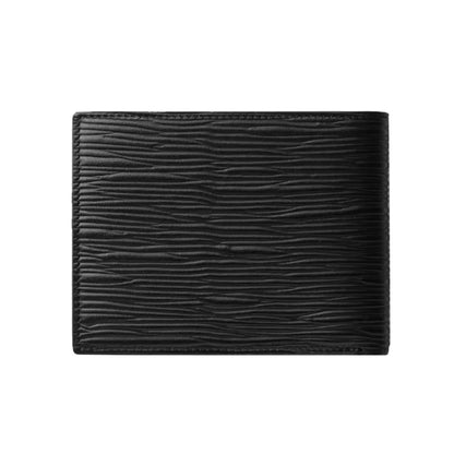 Montblanc 4810 Leather Wallet 6CC, 2 transparent pockets Black