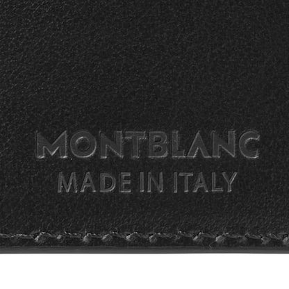 Montblanc Extreme 3.0 6Cc Leather Wallet w/ Money Clip Black