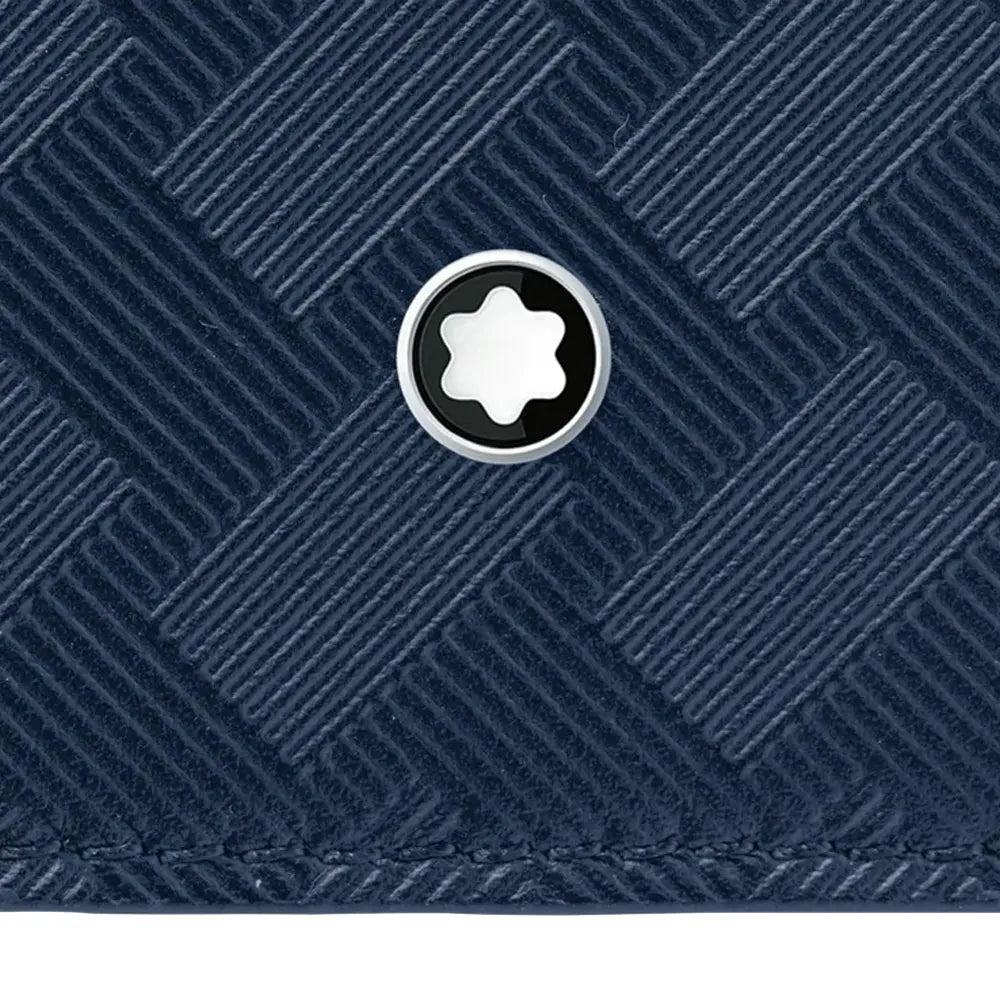 Montblanc Extreme 3.0 6Cc Leather Wallet Dark Blue