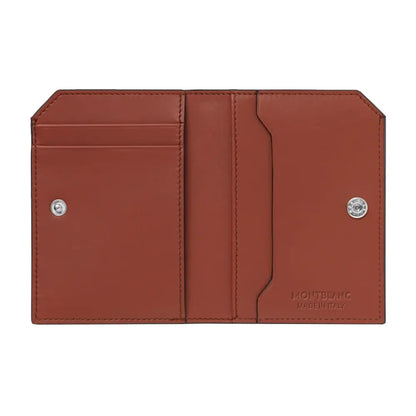 Montblanc Soft 4Cc Brown Leather Wallet