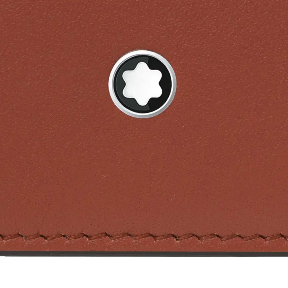 Montblanc Soft 4Cc Brown Leather Wallet