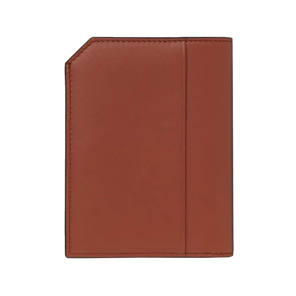 Montblanc Soft 4Cc Brown Leather Wallet