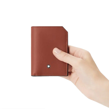 Montblanc Soft 4Cc Brown Leather Wallet