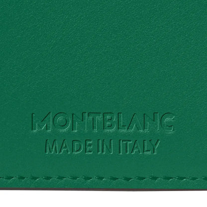 Montblanc Soft 4Cc Green Leather Wallet