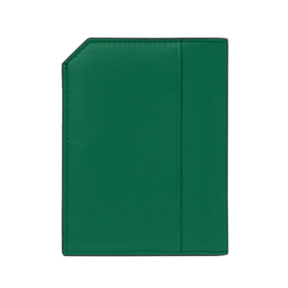 Montblanc Soft 4Cc Green Leather Wallet