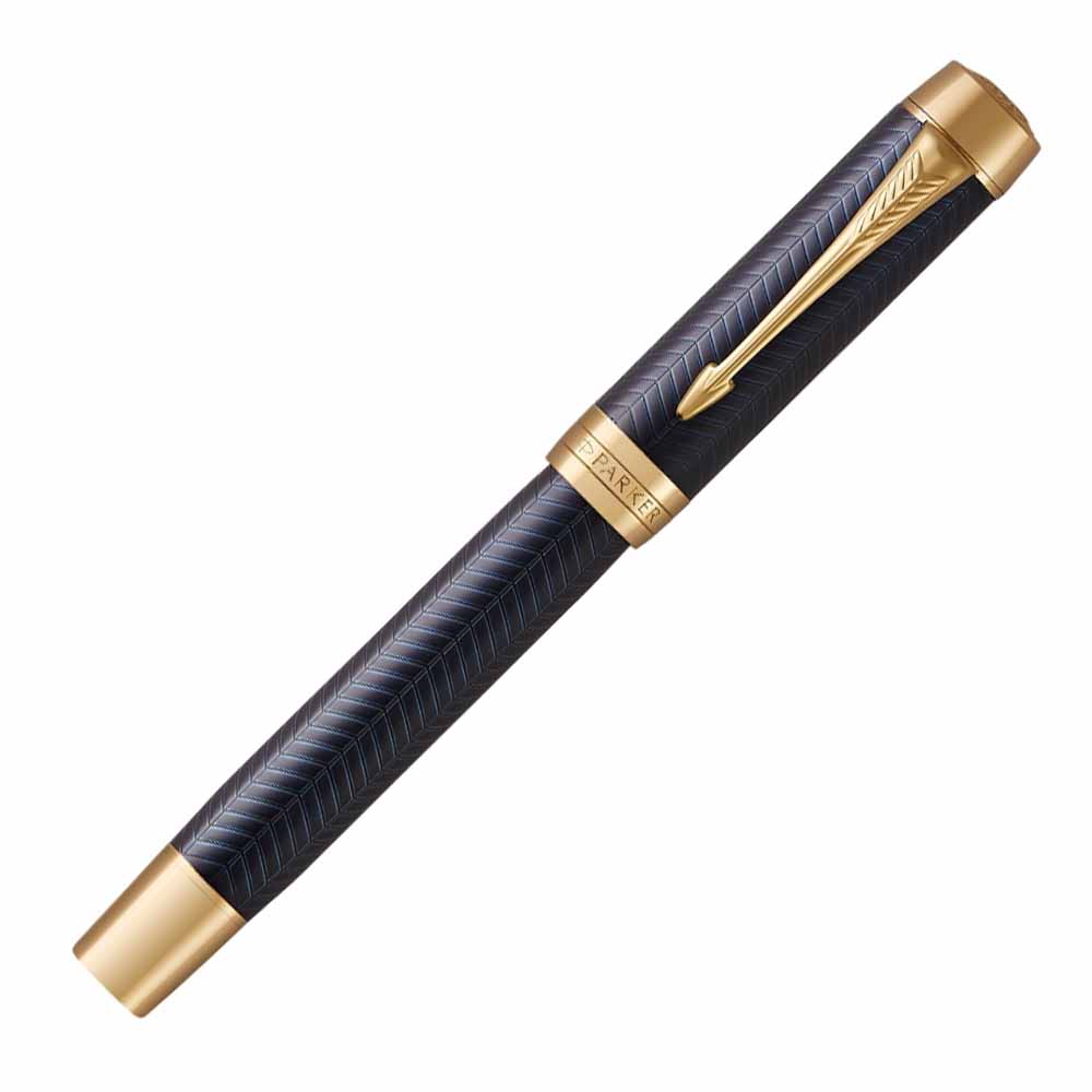 Parker Duofold Prestige Blue Chevron Centennial GT Fountain pen Fine