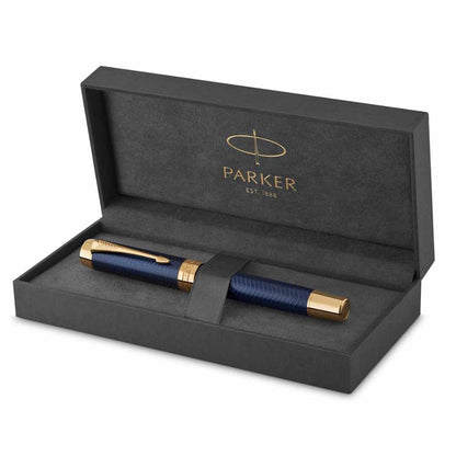 Parker Duofold Prestige Blue Chevron Centennial GT Fountain pen Fine