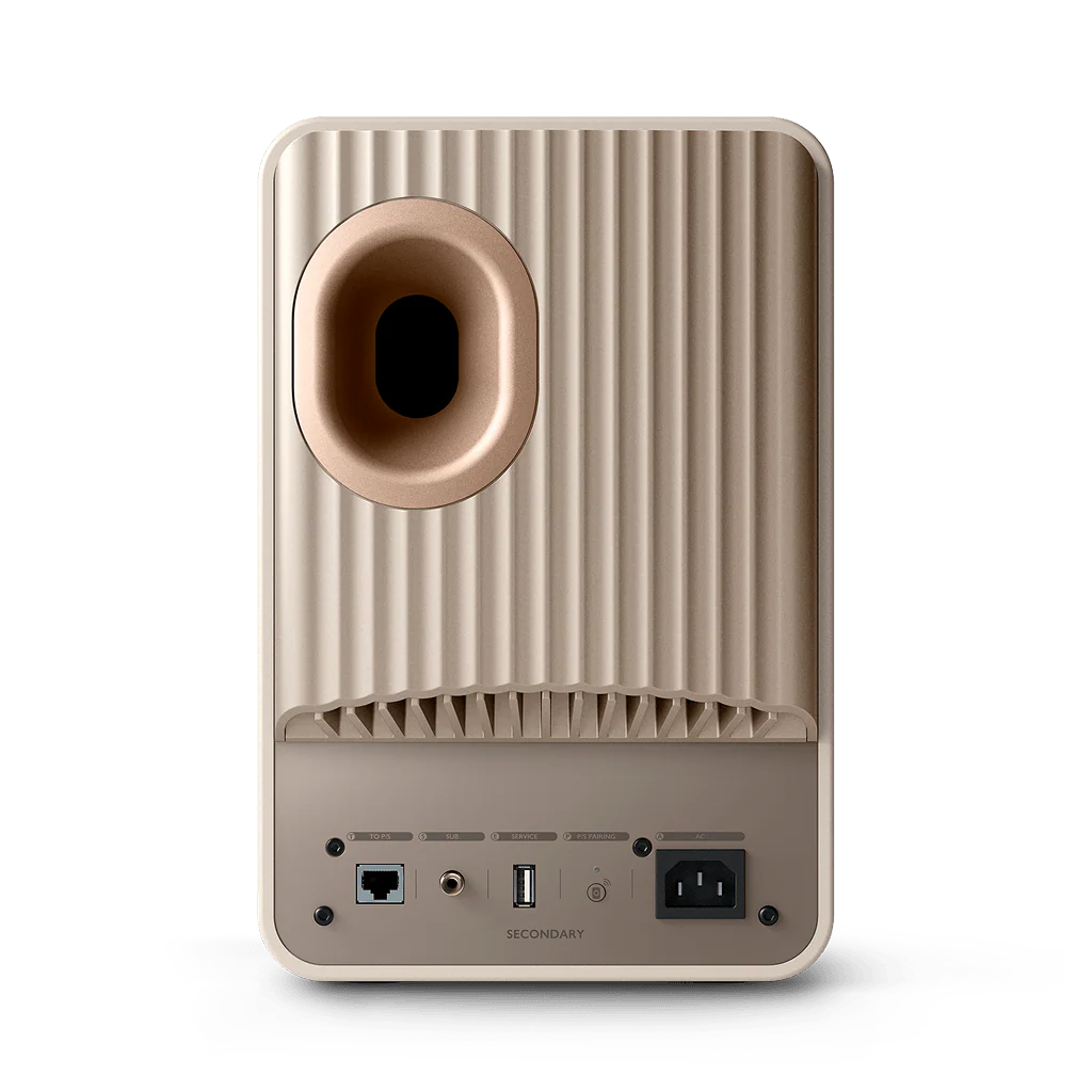 KEF LS50 Wireless II Hi-fi Speaker Sand Shell