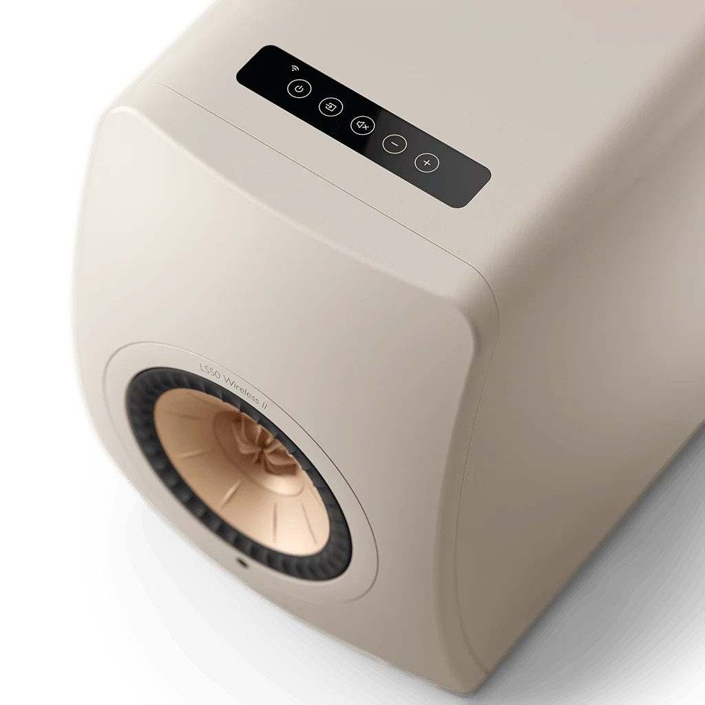 KEF LS50 Wireless II Hi-fi Speaker Sand Shell
