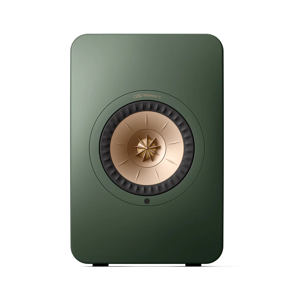 KEF LS50 Wireless II Hi-fi Speaker Moss Green