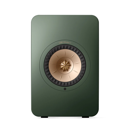 KEF LS50 Wireless II Hi-fi Speaker Moss Green
