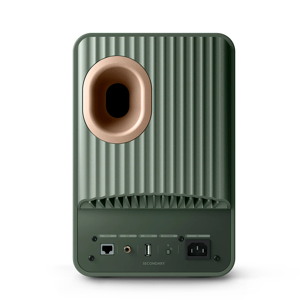 KEF LS50 Wireless II Hi-fi Speaker Moss Green