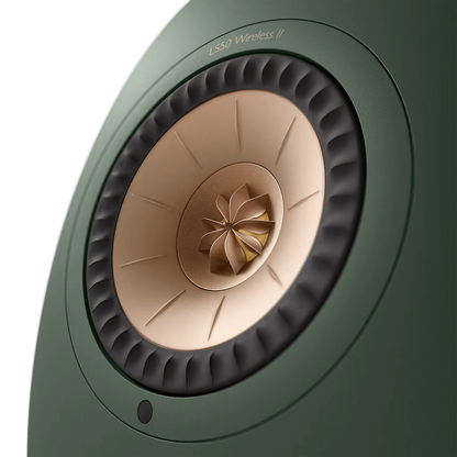 KEF LS50 Wireless II Hi-fi Speaker Moss Green