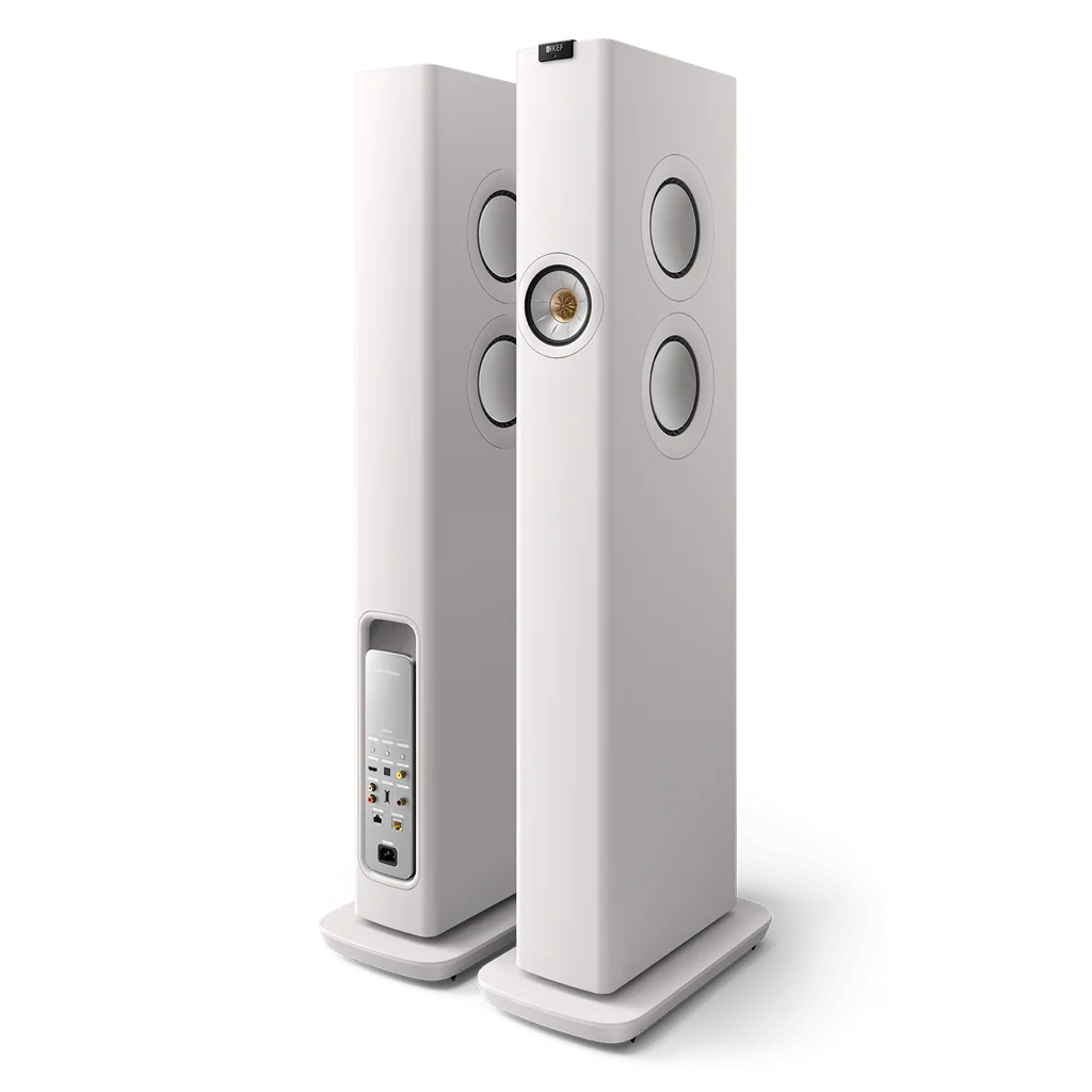 KEF LS60 Wireless Hi-fi Speaker Mineral White