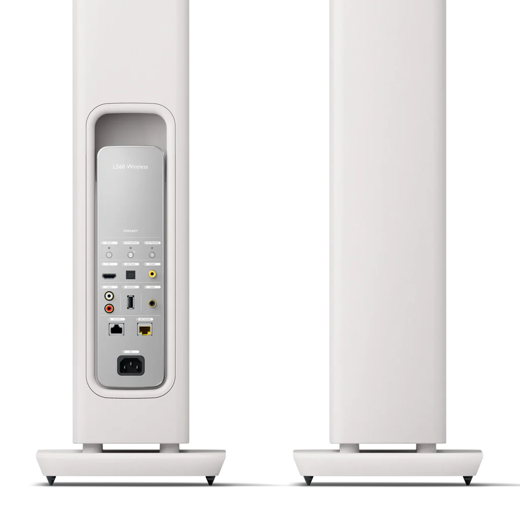 KEF LS60 Wireless Hi-fi Speaker Mineral White