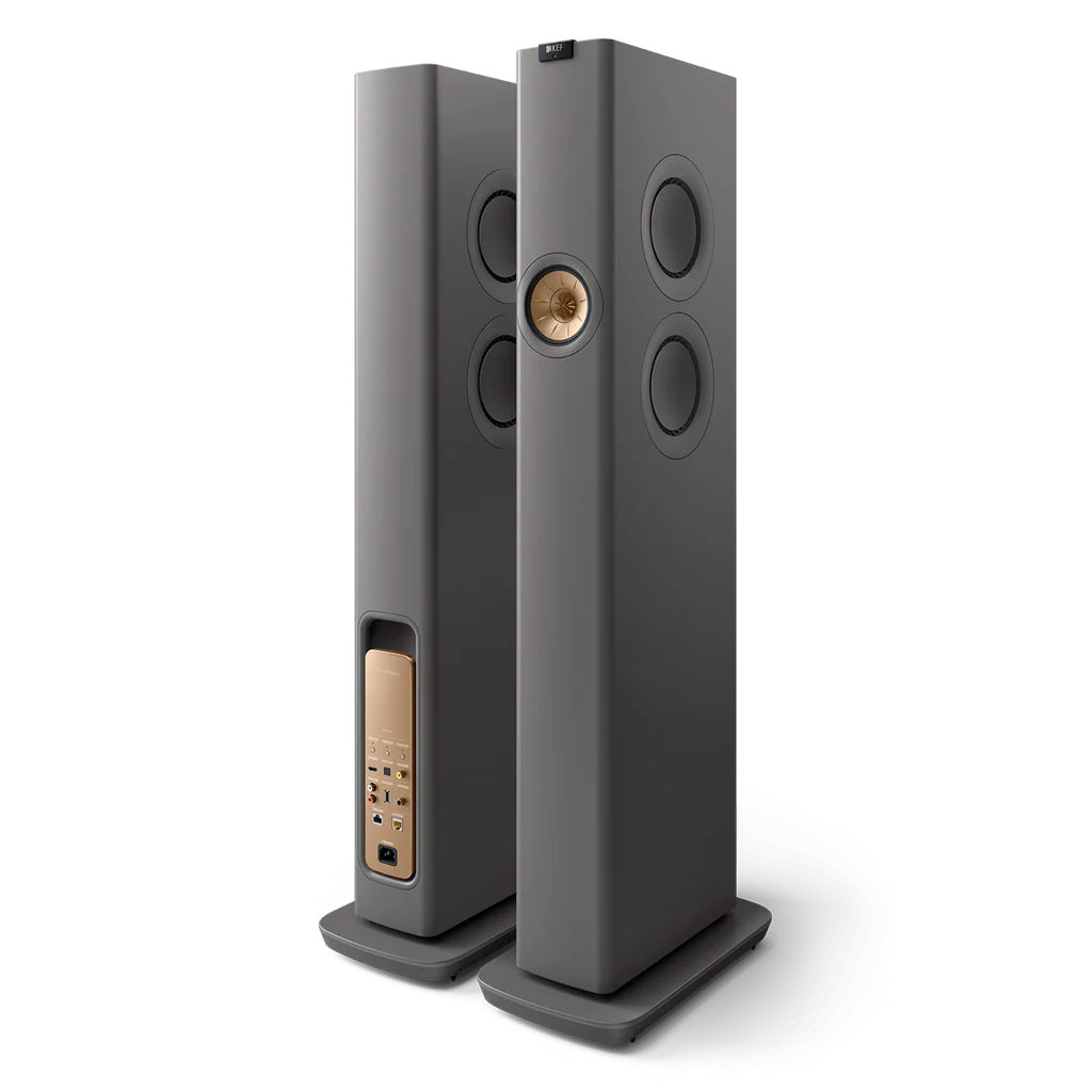 KEF LS60 Wireless Hi-fi Speaker Titanium Grey