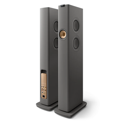 KEF LS60 Wireless Hi-fi Speaker Titanium Grey