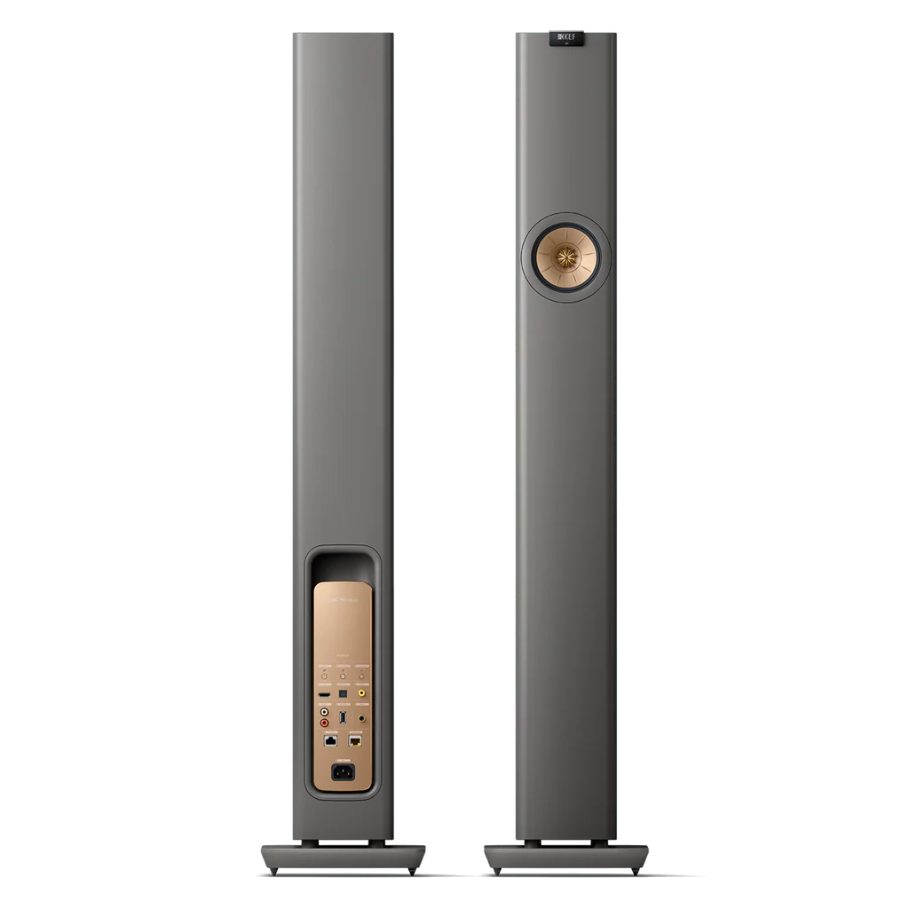 KEF LS60 Wireless Hi-fi Speaker Titanium Grey