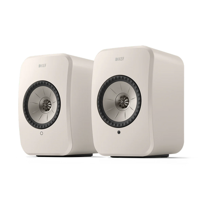 KEF LSX II LT Wireless Hi-fi Speaker Stone White