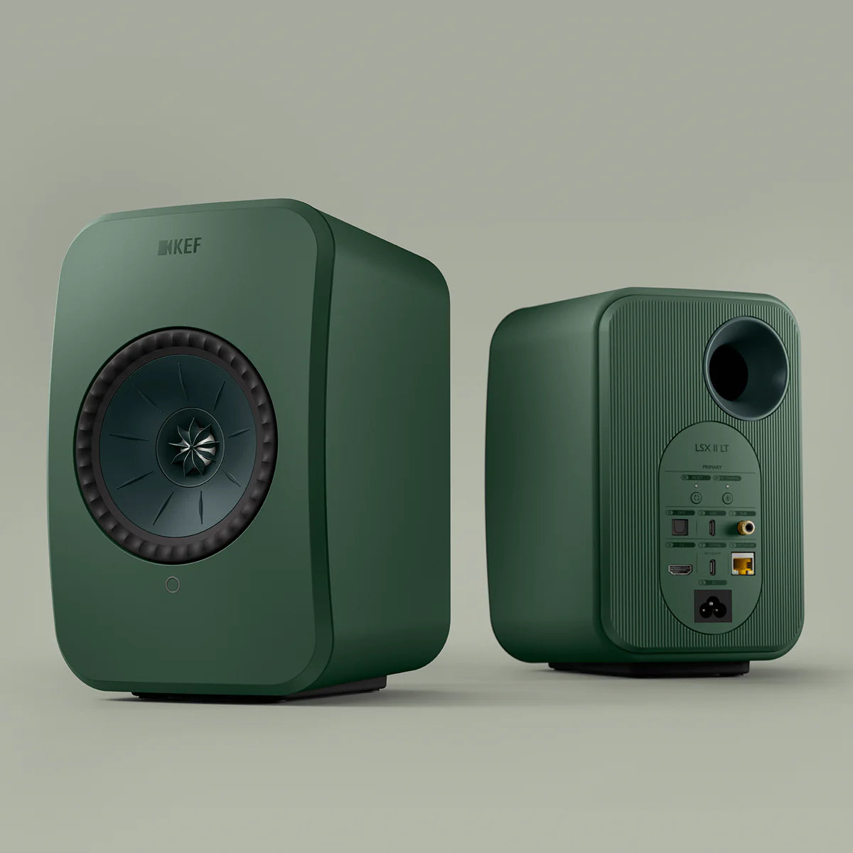 KEF LSX II LT Wireless Hi-fi Speaker Sage Green