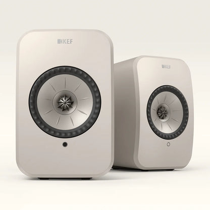 KEF LSX II LT Wireless Hi-fi Speaker Stone White