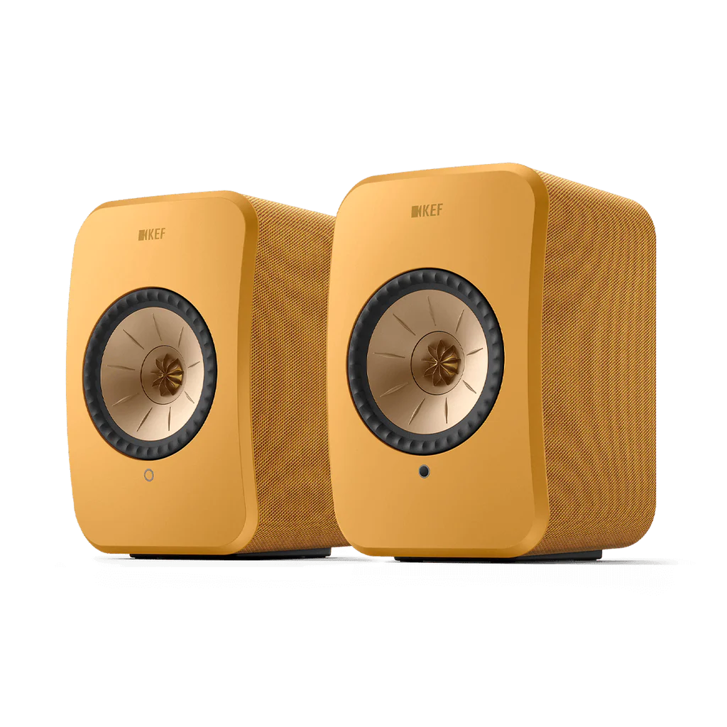 KEF LSX II Wireless Hi-fi Speaker Amber Haze