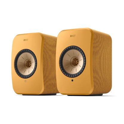 KEF LSX II Wireless Hi-fi Speaker Amber Haze