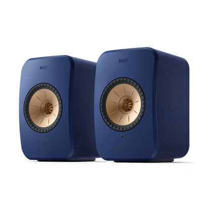 KEF LSX II Wireless Hi-fi Speaker Cobalt Blue