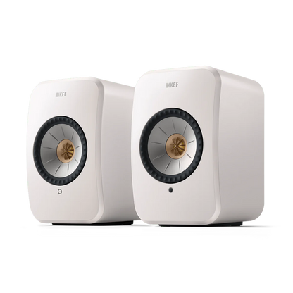 KEF LSX II Wireless Hi-fi Speaker Mineral White