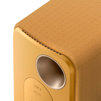 KEF LSX II Wireless Hi-fi Speaker Amber Haze