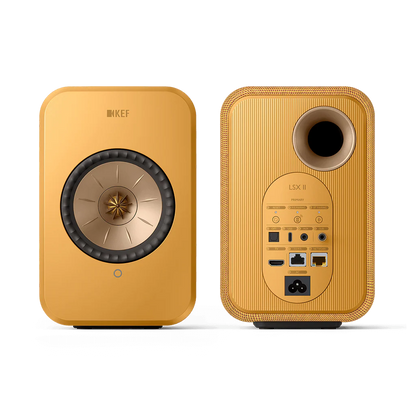 KEF LSX II Wireless Hi-fi Speaker Amber Haze