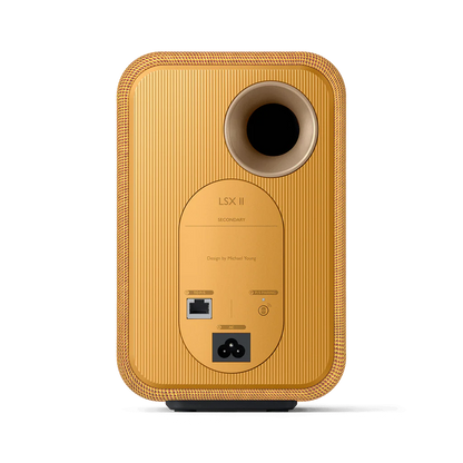 KEF LSX II Wireless Hi-fi Speaker Amber Haze
