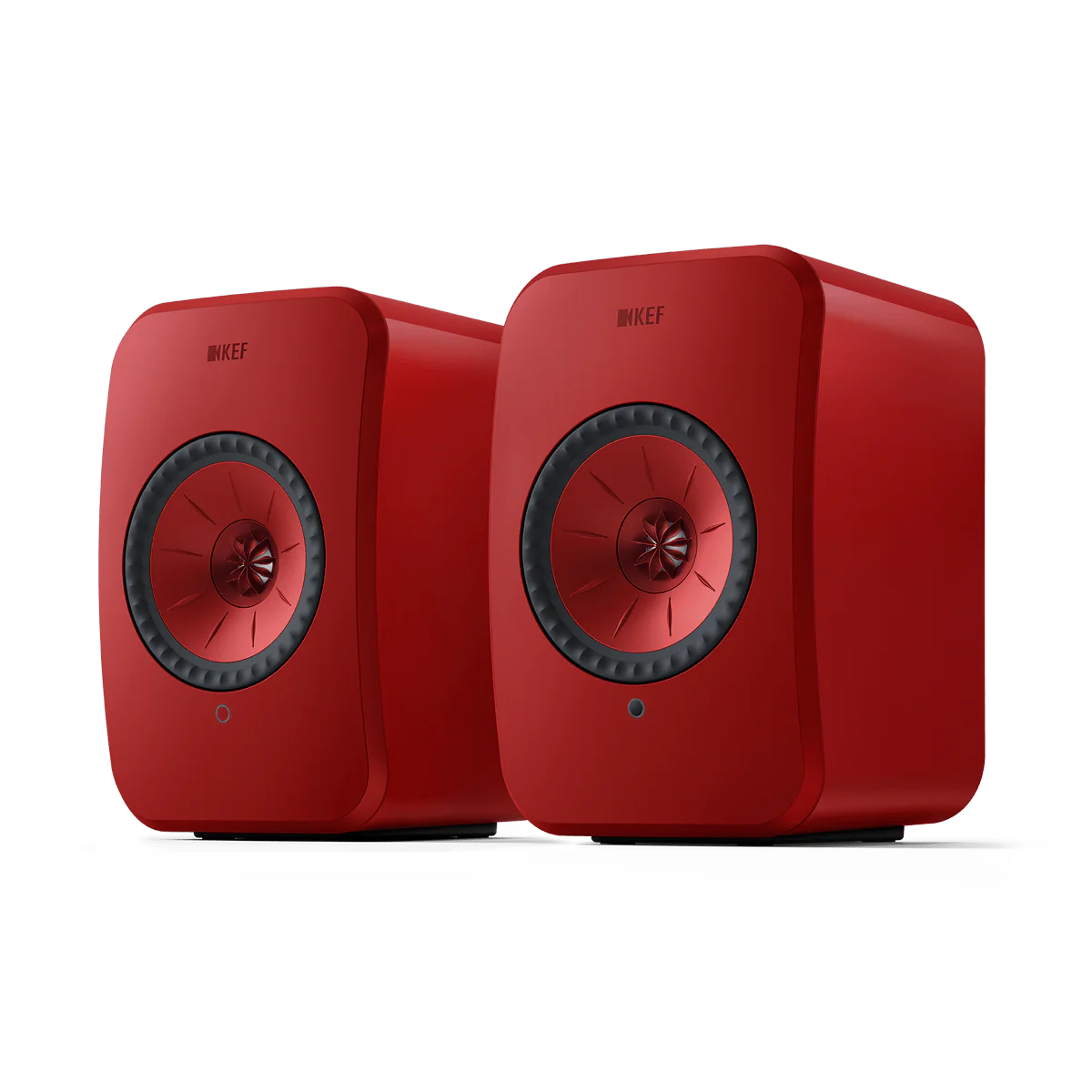 KEF LSX II Wireless Hi-fi Speaker Lava Red