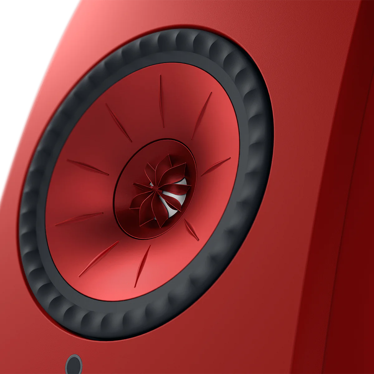 KEF LSX II Wireless Hi-fi Speaker Lava Red