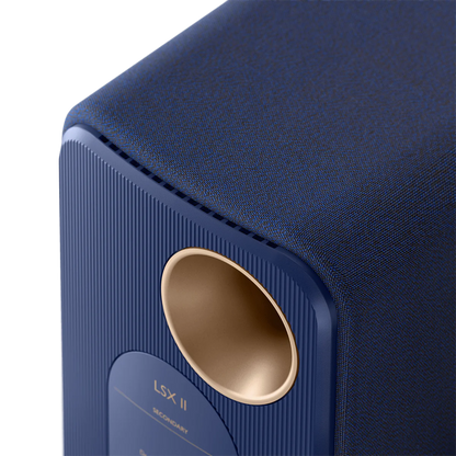 KEF LSX II Wireless Hi-fi Speaker Cobalt Blue