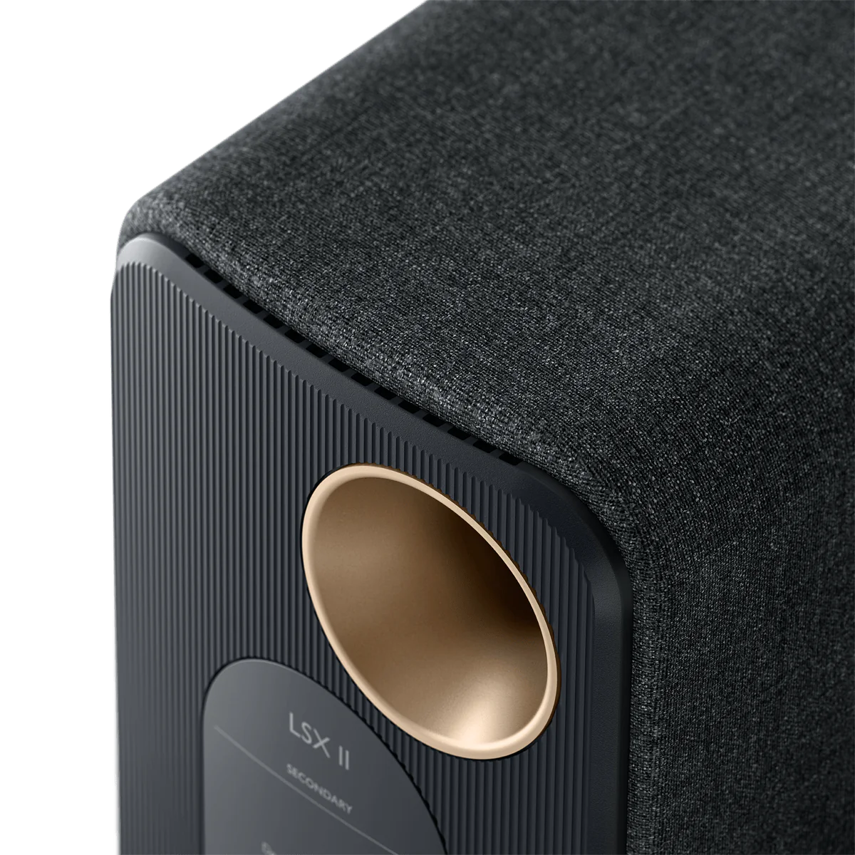 KEF LSX II Wireless Hi-fi Speaker Carbon Black