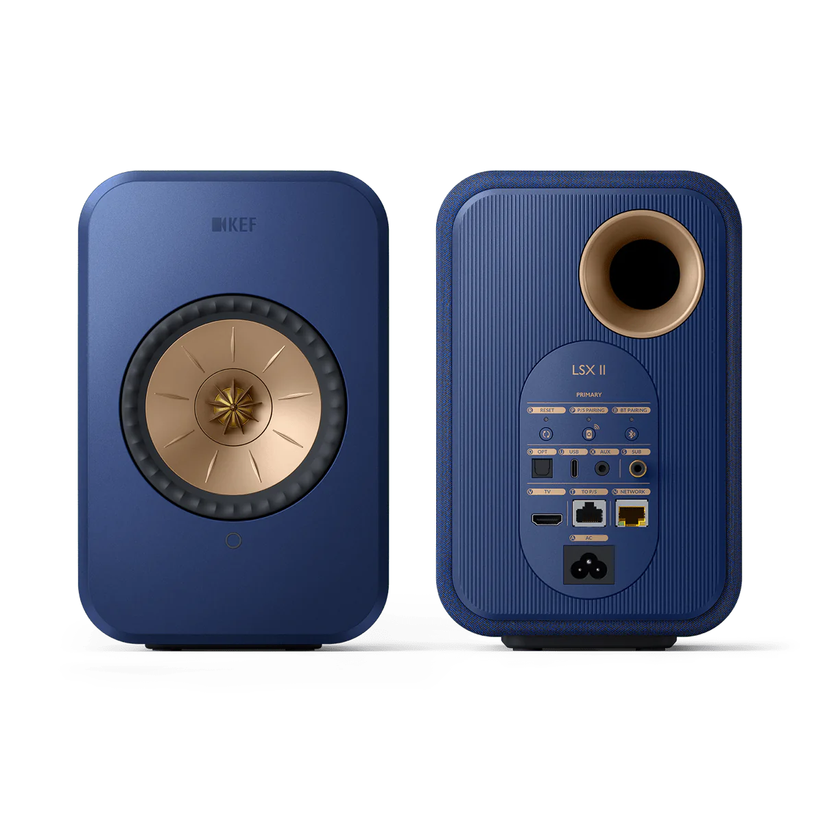 KEF LSX II Wireless Hi-fi Speaker Cobalt Blue