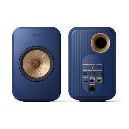 KEF LSX II Wireless Hi-fi Speaker Cobalt Blue