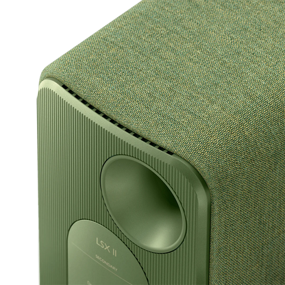 KEF LSX II Wireless Hi-fi Speaker Olive Green