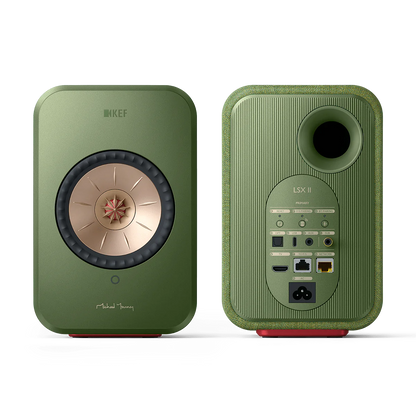 KEF LSX II Wireless Hi-fi Speaker Olive Green