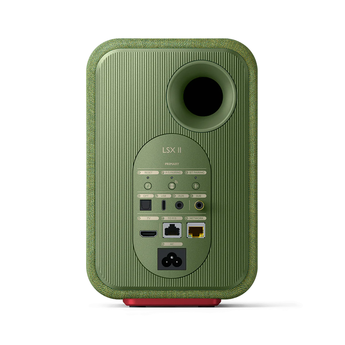 KEF LSX II Wireless Hi-fi Speaker Olive Green