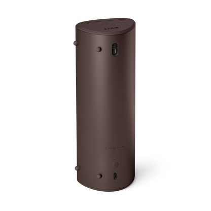 KEF MUO Hi-Fi Bluetooth Speaker Cocoa Brown