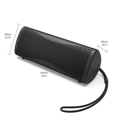 KEF MUO Hi-Fi Bluetooth Speaker Midnight Black