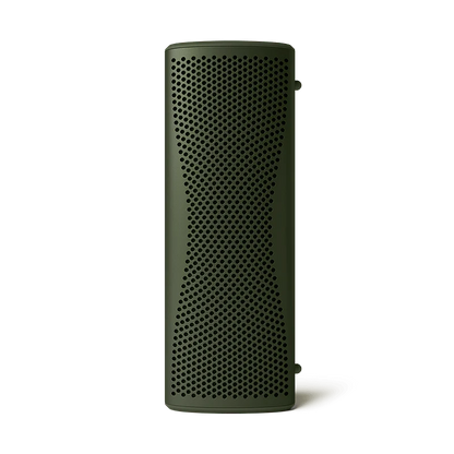 KEF MUO Hi-Fi Bluetooth Speaker Moss Green