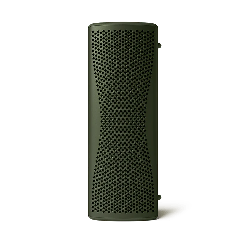 KEF MUO Hi-Fi Bluetooth Speaker Moss Green