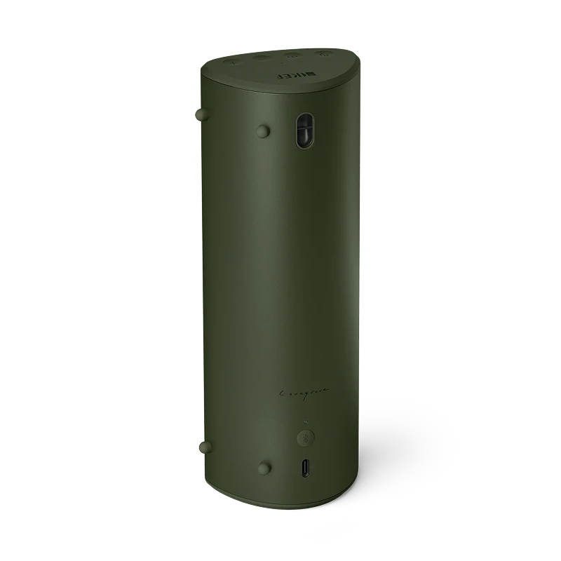 KEF MUO Hi-Fi Bluetooth Speaker Moss Green