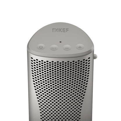 KEF MUO Hi-Fi Bluetooth Speaker Silver Dusk