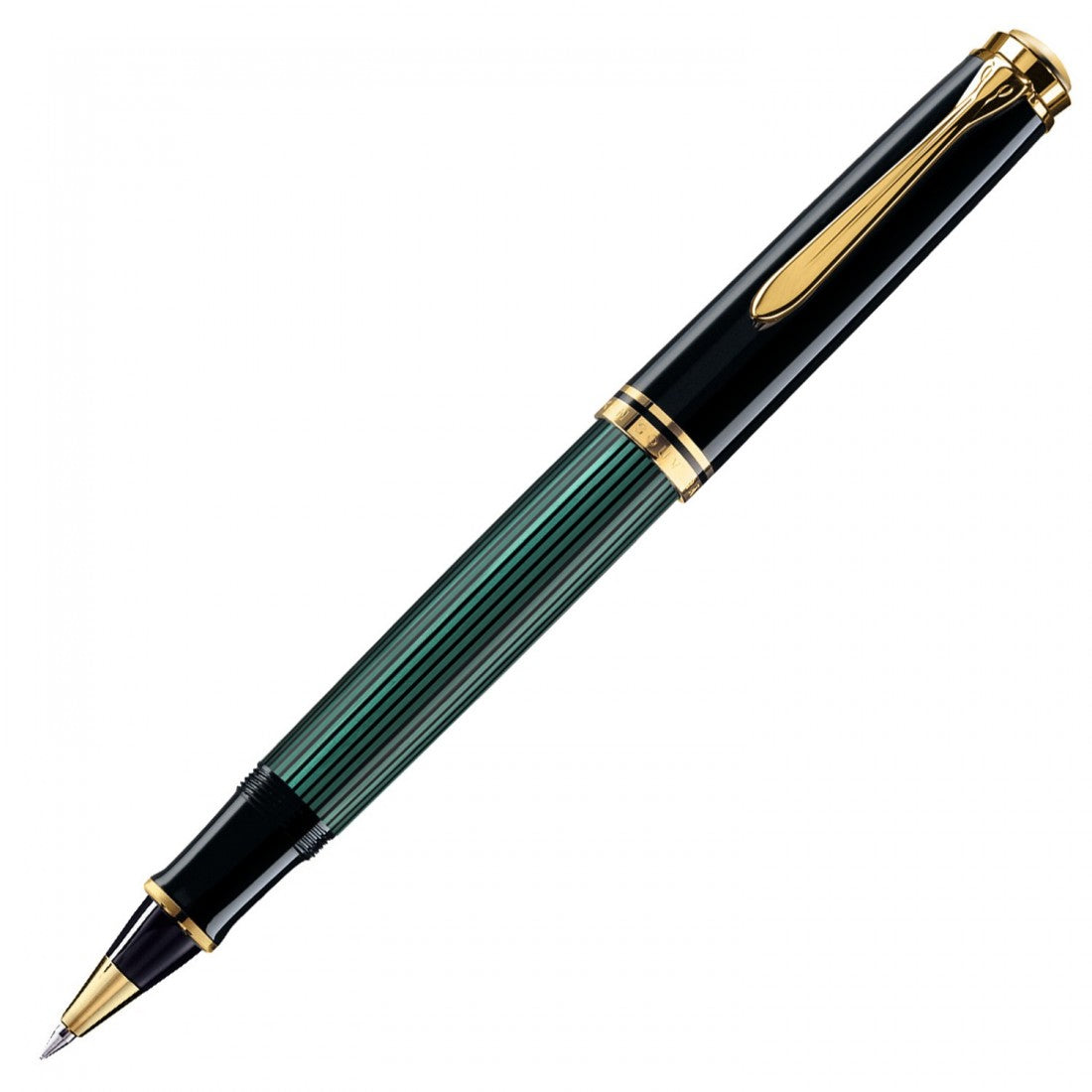 Pelikan Souveran 600 Series Black Green Rollerball pen