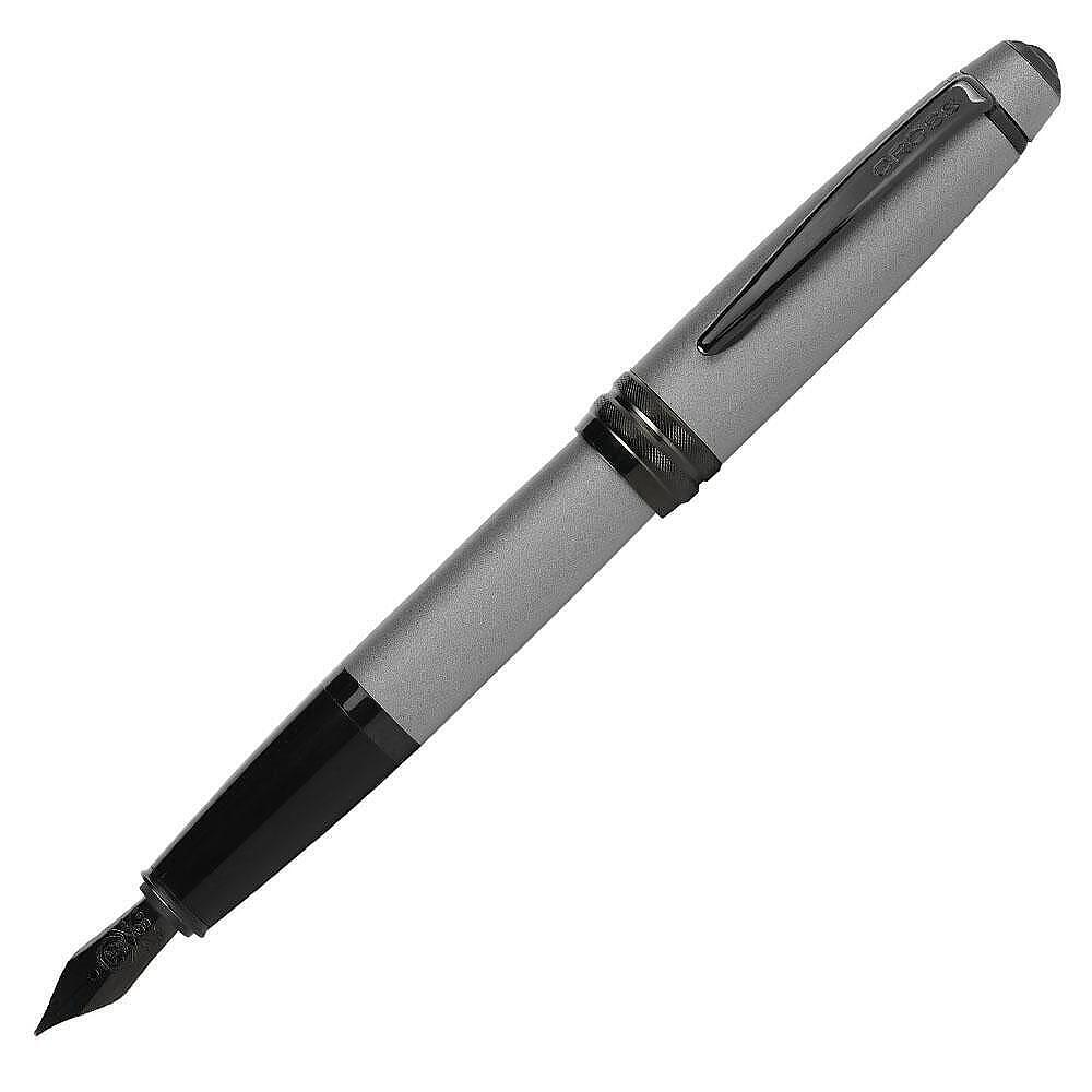 Cross Bailey Matte Grey Lacquer M nib Fountain pen