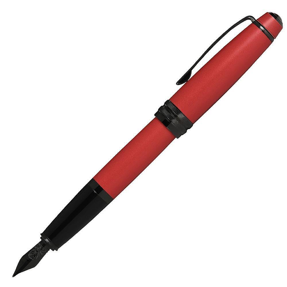 Cross Bailey Matte Red Lacquer M nib Fountain pen